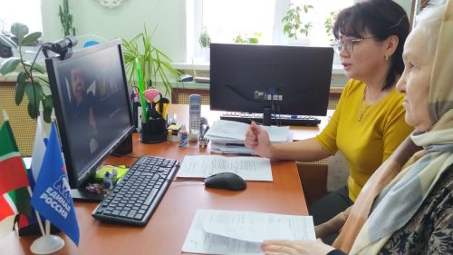 Нурлатцы обратились к депутату Государственного Совета РТ в онлайн-режиме