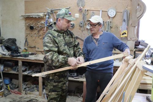 В Нурлате для бойцов теперь делают и костыли