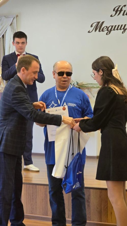 Рамиль Мустафин из Нурлата стал призером чемпионата «Абилимпикс» по компетенции «Массажист»