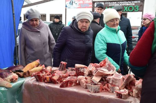 В Нурлате проходит первая весенняя сельскохозяйственная ярмарка