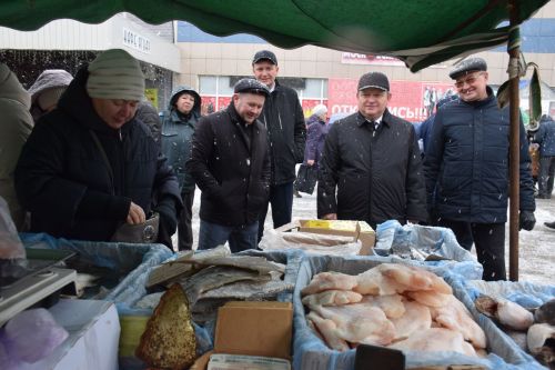 В Нурлате проходит первая весенняя сельскохозяйственная ярмарка
