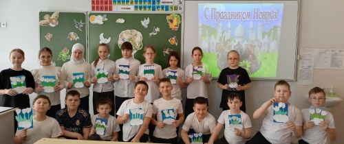 Школьники Нурлата отметили Навруз спортивными играми и чаепитием