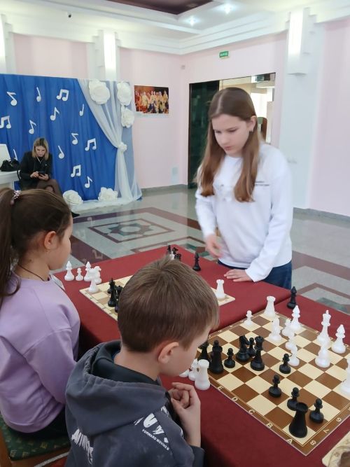 Юные шахматисты Нурлата приняли участие в сеансе одновременной игры