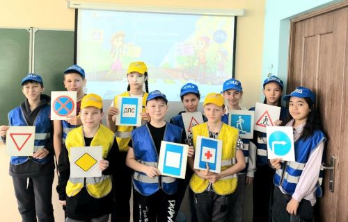 ЮИДовцы Нурлатской школы №1 повторили ПДД в «Весенние каникулы»