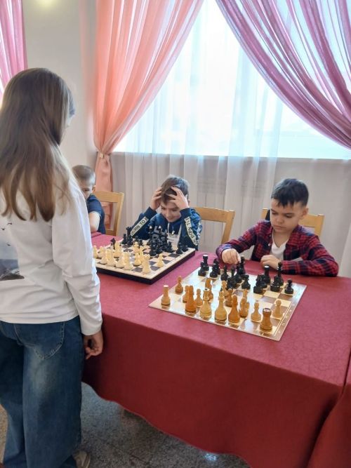 Юные шахматисты Нурлата приняли участие в сеансе одновременной игры