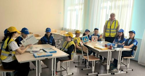 ЮИДовцы Нурлатской школы №1 повторили ПДД в «Весенние каникулы»