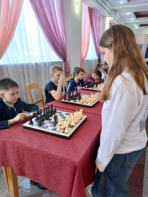 Юные шахматисты Нурлата приняли участие в сеансе одновременной игры