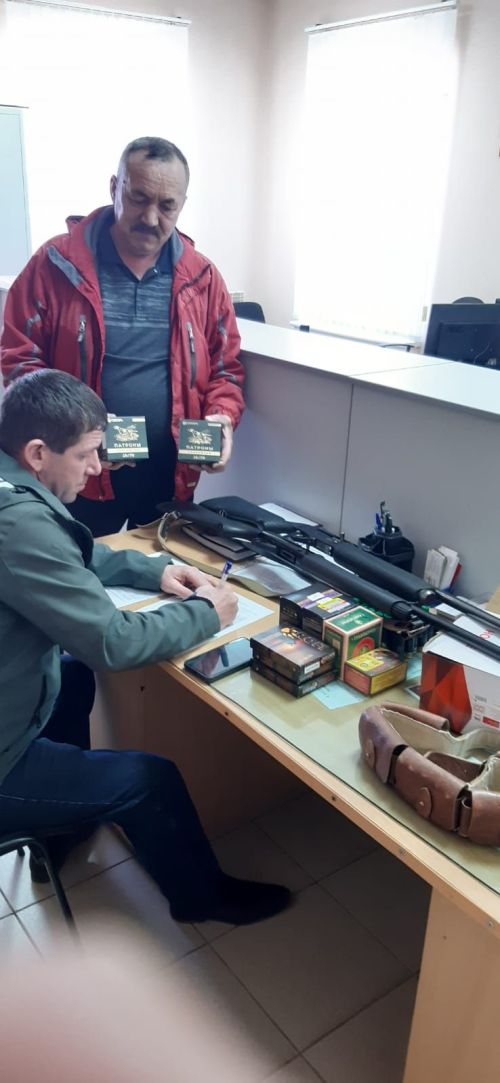 Охотники из Нурлата вновь передали боеприпасы для участников СВО
