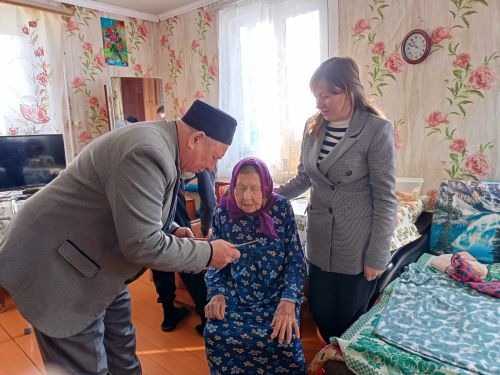 В Новоиглайкинском сельском поселении вручили медали труженикам тыла