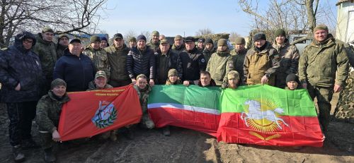 Представители «Боевого братства» доставили очередной гуманитарный груз в зону СВО