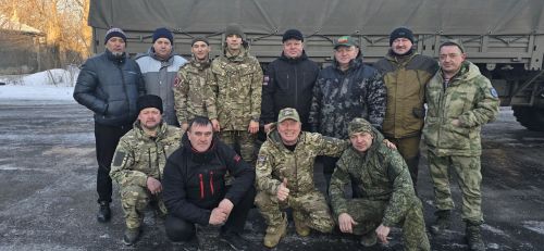 Представители «Боевого братства» доставили очередной гуманитарный груз в зону СВО
