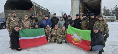 Представители «Боевого братства» доставили очередной гуманитарный груз в зону СВО