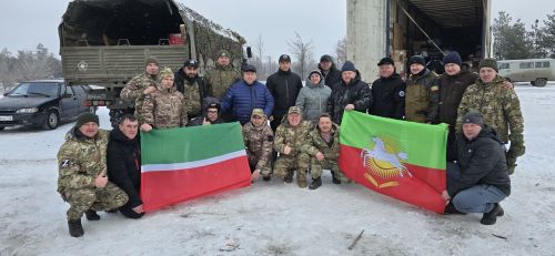 Представители «Боевого братства» доставили очередной гуманитарный груз в зону СВО