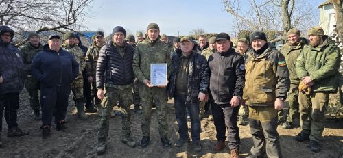 Представители «Боевого братства» доставили очередной гуманитарный груз в зону СВО