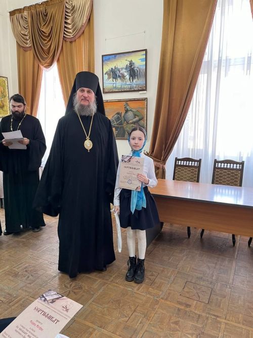 Юная воспитанница «Ильинского росточка» взяла бронзу на епархиальном конкурсе чтецов