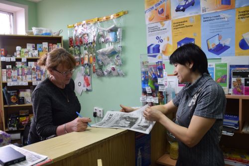 Жители села Степное Озеро активно поддерживают районную газету «Дружба»