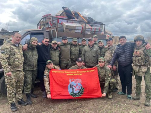 Нурлатское отделение «Боевого Братства» доставило около 30 тонн гуманитарного груза в зону СВО