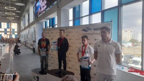 Юные пловцы из Нурлата завоевали три медали на турнире в Альметьевске