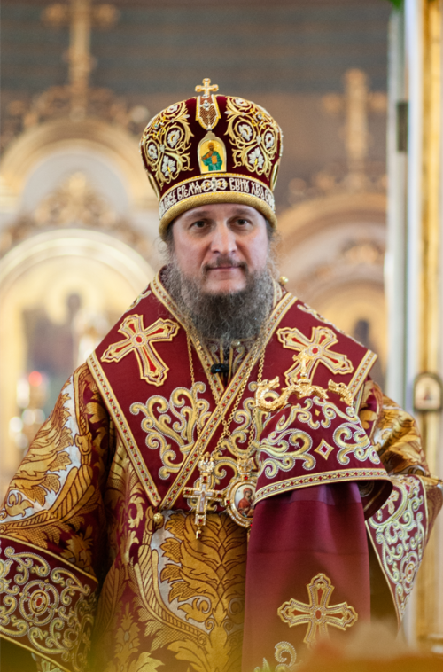 Поздравление епископа Пахомия с Пасхой