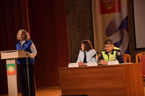 В Нурлате прошло общерайонное родительское собрание по безопасности дорожного движения