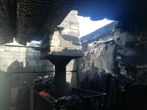 В Нурлатском районе из-за неисправной дымоходной трубы сгорела баня
