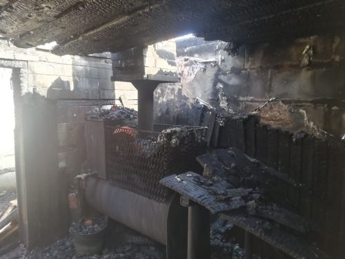 В Нурлатском районе из-за неисправной дымоходной трубы сгорела баня