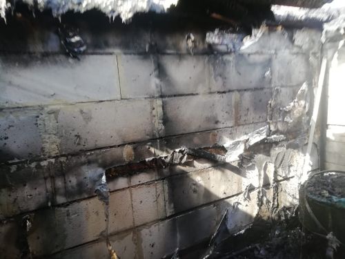 В Нурлатском районе из-за неисправной дымоходной трубы сгорела баня