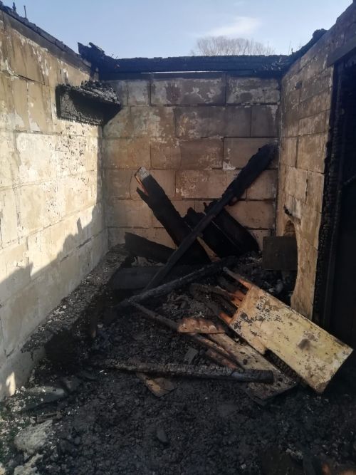 В Нурлатском районе из-за неисправной дымоходной трубы сгорела баня