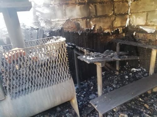 В Нурлатском районе из-за неисправной дымоходной трубы сгорела баня