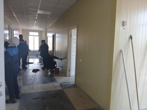 Глава Нурлатского района проверил ход работ в детском лагере «Заречный»