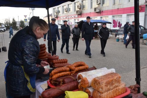 В Нурлате проходит очередная весенняя ярмарка