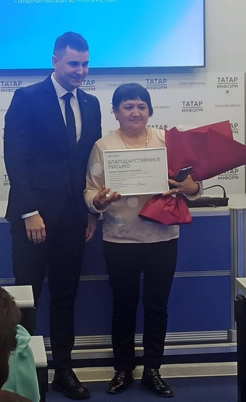 Почтальон из Нурлата Венера Бикинеева стала лучшей в Татарстане