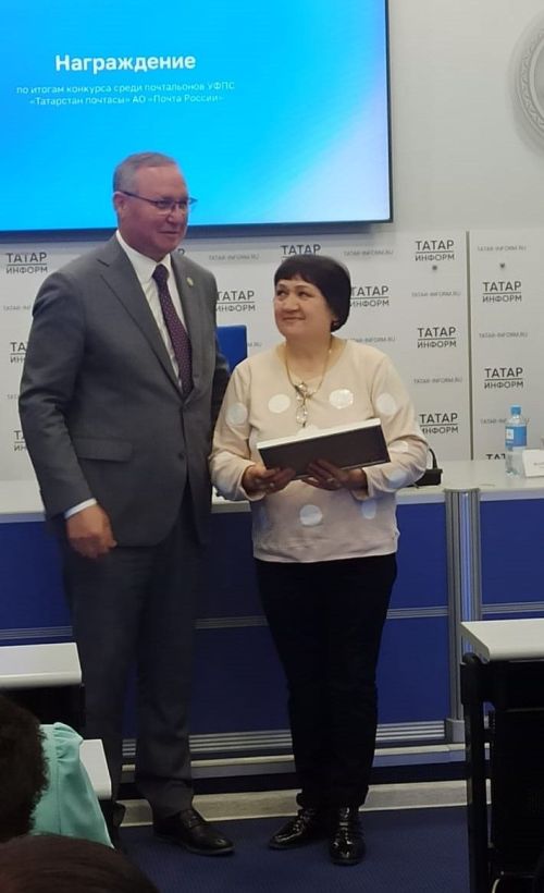 Почтальон из Нурлата Венера Бикинеева стала лучшей в Татарстане