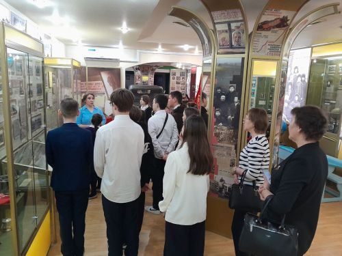 В нурлатском музее школьникам рассказали о фронтовых подвигах земляков