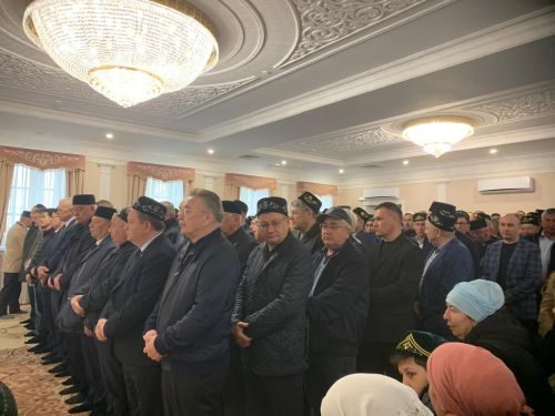 Нурлатцы почтили память Алмаза Ахметшина на траурной церемонии в Казани