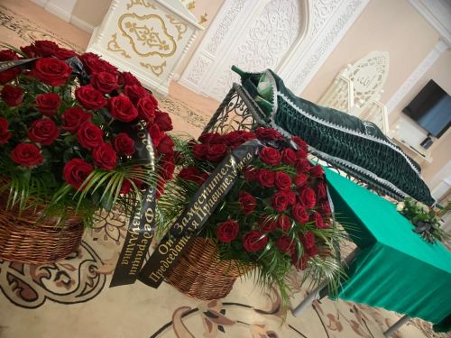 Нурлатцы почтили память Алмаза Ахметшина на траурной церемонии в Казани