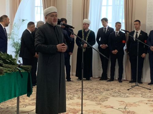 Нурлатцы почтили память Алмаза Ахметшина на траурной церемонии в Казани