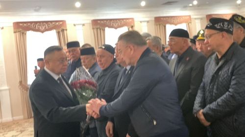 Нурлатцы почтили память Алмаза Ахметшина на траурной церемонии в Казани
