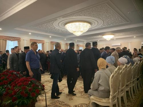 Нурлатцы почтили память Алмаза Ахметшина на траурной церемонии в Казани
