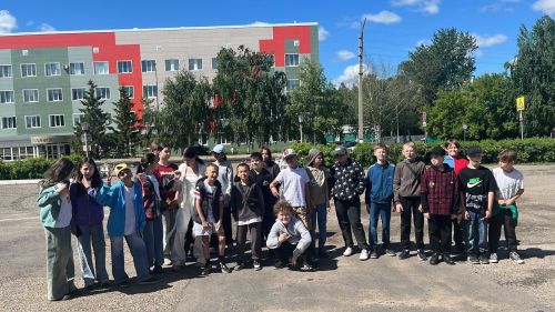 Пятиклассники школы №2 побывали в гостях у пожарных