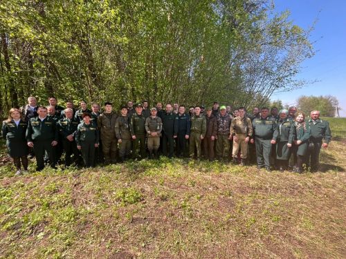 В Нурлатском лесничестве прошло совещание и практическая тренировка перед началом лесоустроительных работ