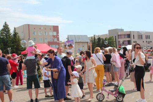 В Нурлате ярко и весело отпраздновали День защиты детей
