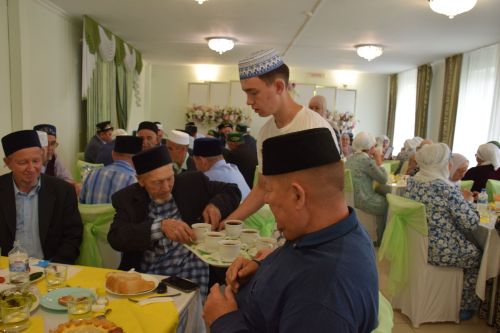 В образовательном центре имени Ахмадзаки хазрата Сафиуллина прошел Курбан-меджлис