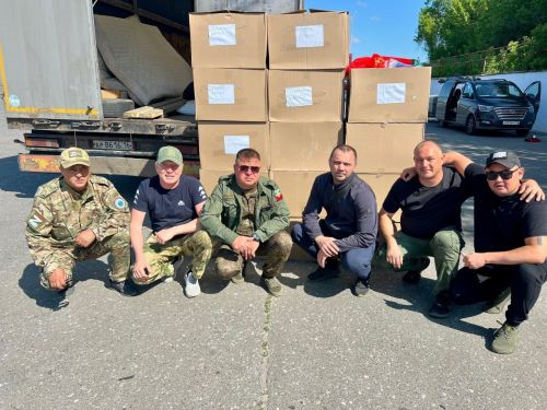 Нурлатское «Боевое Братство» доставило 35 тонн гуманитарной помощи на передовую