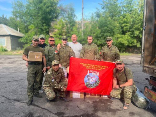 Нурлатское «Боевое Братство» доставило 35 тонн гуманитарной помощи на передовую