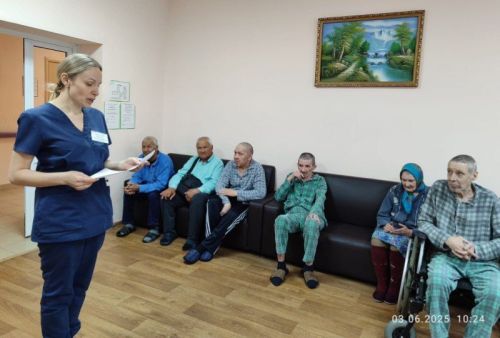 Нурлатский дом-интернат провел беседу ко Дню памяти детей – жертв агрессии
