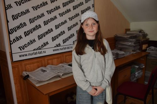 Юные патриоты Егоркинской школы побывали в «Нурлат-информе»