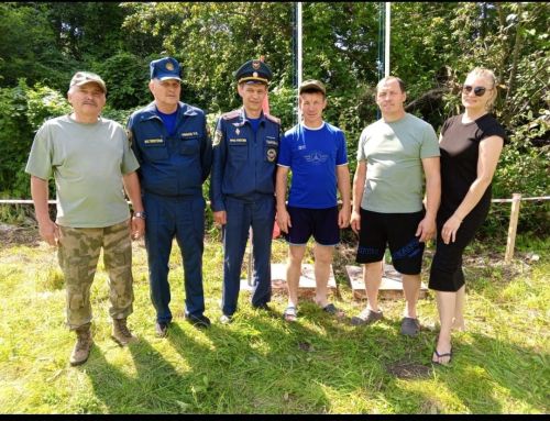 В Нурлате прошла военно-патриотическая эстафета в лагере «Ратный сбор»