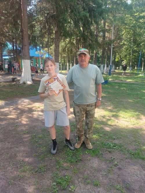 Военно-спортивные соревнования прошли в лагере «Заречный»