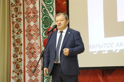 Глава Нурлатского района Дамир Ишкинеев поздравил коллектив «Техсервиса» с 25-летием предприятия
